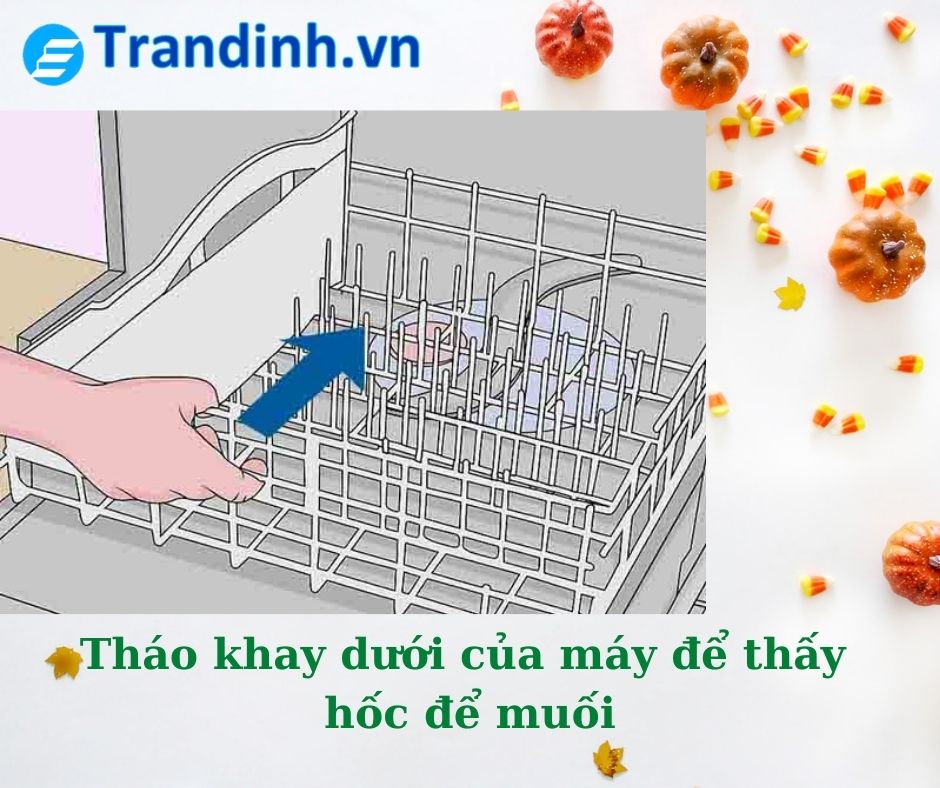 1. Cách đổ muối vào máy rửa bát Bosch thế nào?