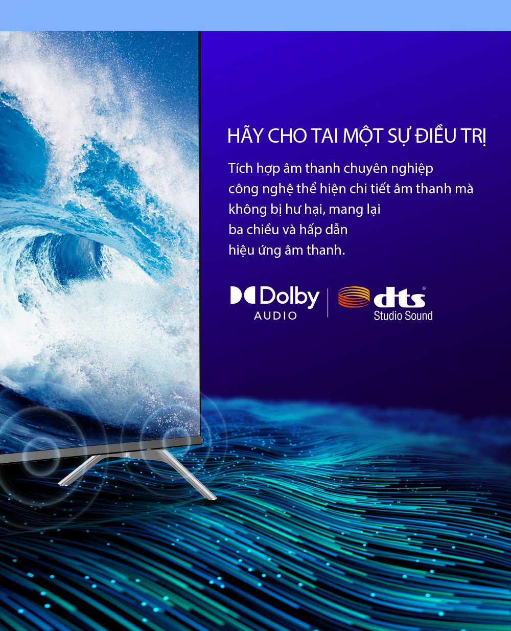 Tivi Coocaa 65S6G Pro Max – 65 inch 4K UHD 10 âm thanh Dolby Audio - tivi cooocaa 65S6G