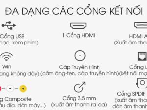 Smart Tivi FFalcon 40 inch 40SF1 3 Smart Tivi Ffalcon 40 inch 40SF1 - Cổng kết nối