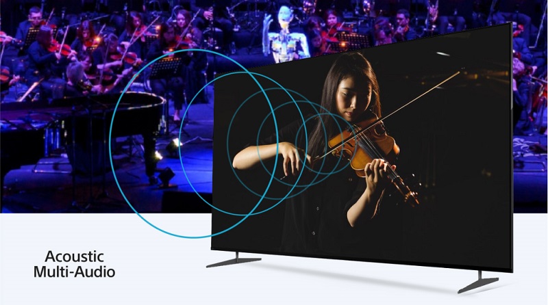 3. Công nghệ âm thanh Google Tivi Sony 4K 55 inch XR-55X90K