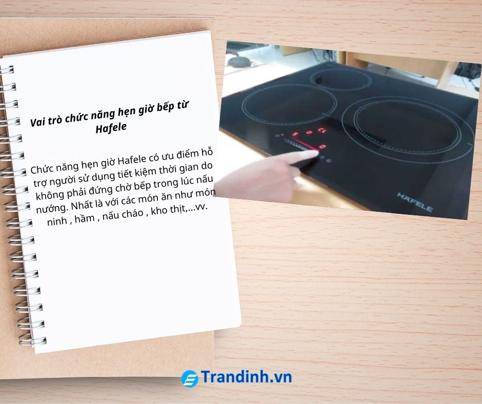 2. Chức năng hẹn giờ Hafele có vai trò gì?