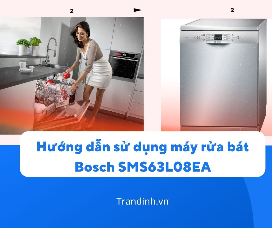 1. Tìm hiểu bảng điều khiển máy rửa bát Bosch