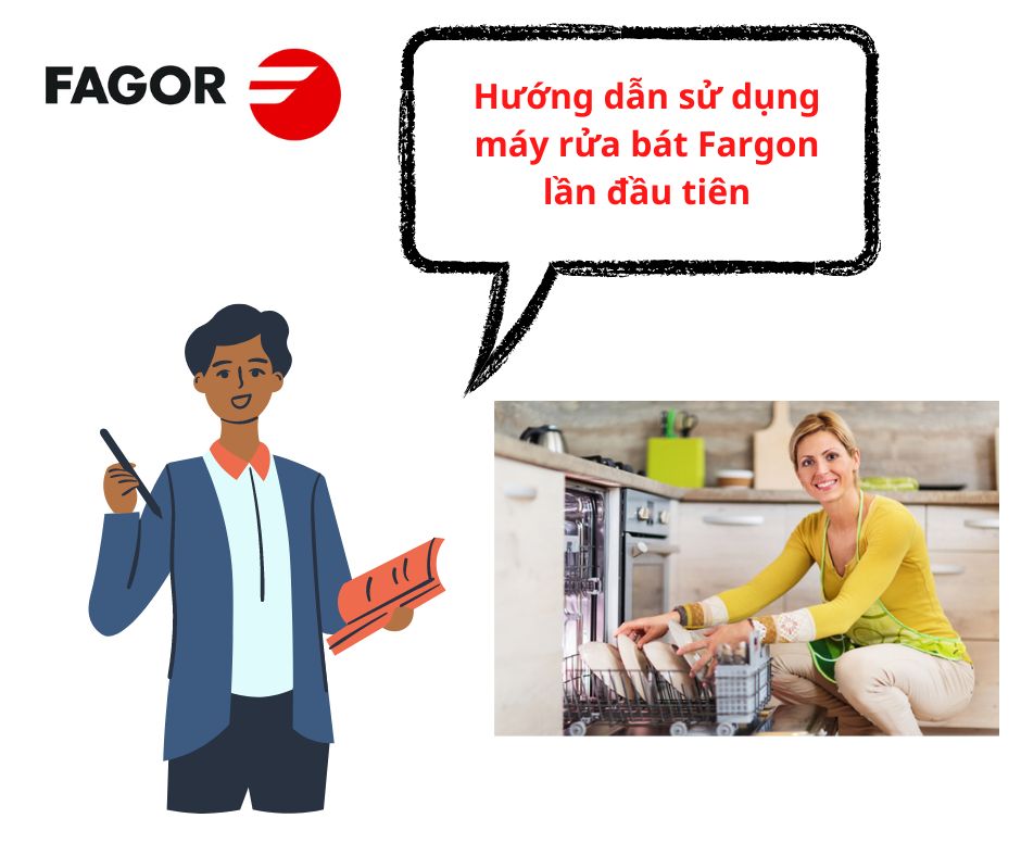 hướng dẫn sử dụng máy rửa bát Fargon