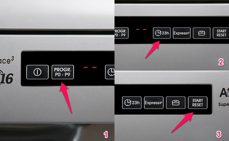 hướng dẫn sử dụng máy rửa chén Candy