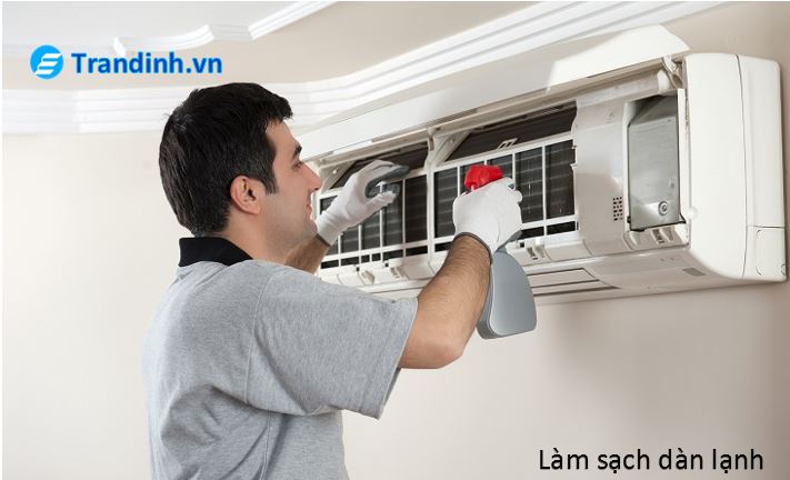 Vệ sinh dàn lạnh điều hoà Casper