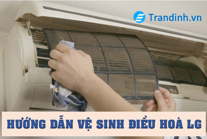hướng dẫn vệ sinh điều hoà LG