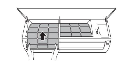 2. Các bước vệ sinh tấm lọc điều hoà LG