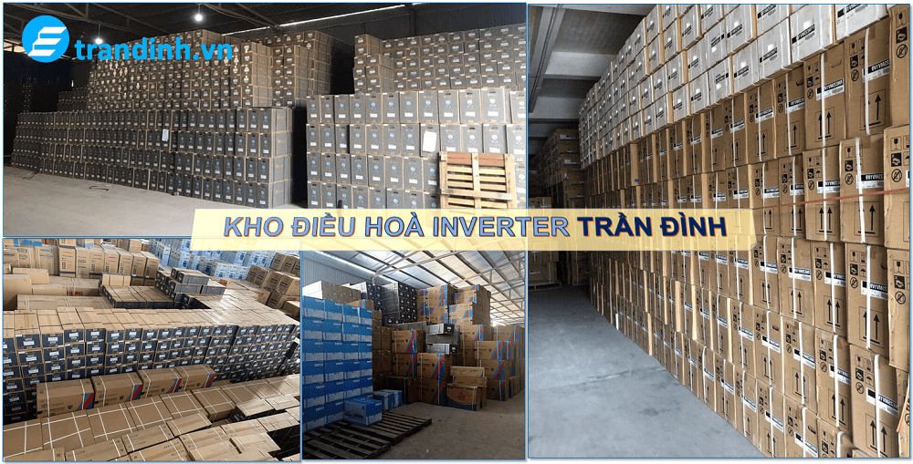 kho điều hoà inverter trần đình