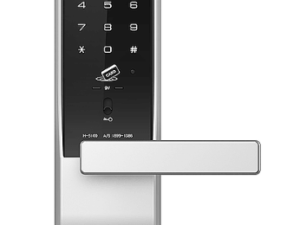 1. Khóa cửa thẻ từ Hione H-5100 có kích thước hợp lý, thiết kế chắc chắn