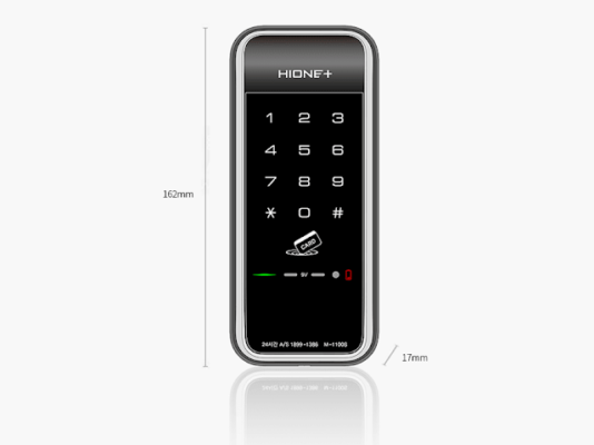 3. Thông số kỹ thuật cửa khóa cửa điện tử Hione M-1100