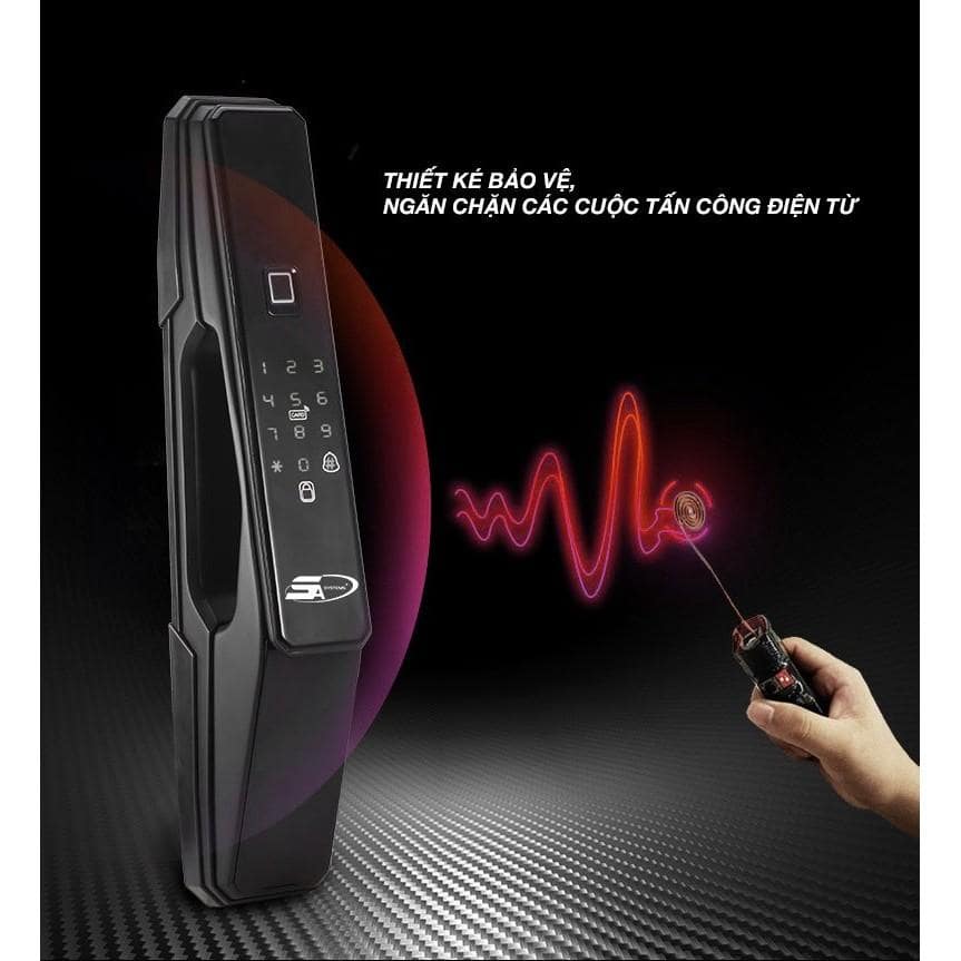 Khoá cửa vân tay 5asystem 5A SK6000 12 6. Các tính năng nổi bật trên khoá cửa vân tay 5asystem 5A SK6000