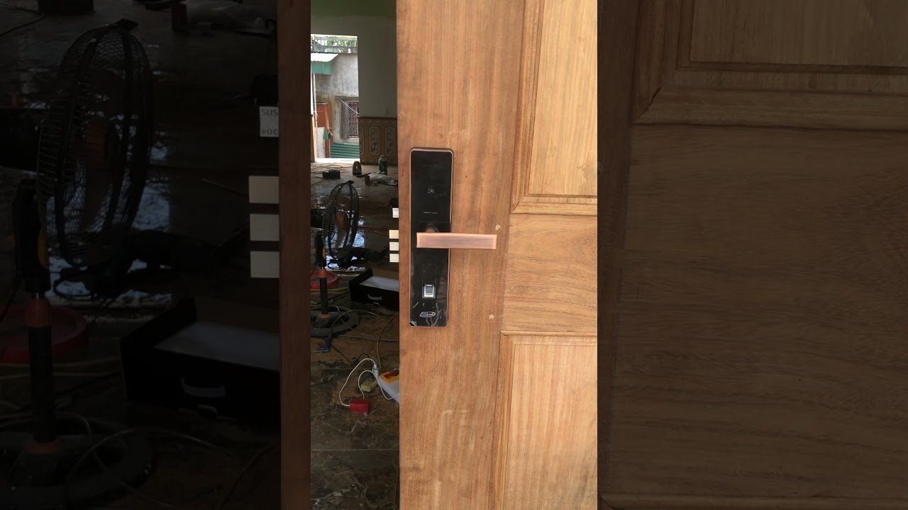 Khoá cửa vân tay 5asystem 5A TS7000 PLUS 8 Lắp đặt khoá cửa 5asystem 5A TS7000 trên nhiều chất liệu cửa