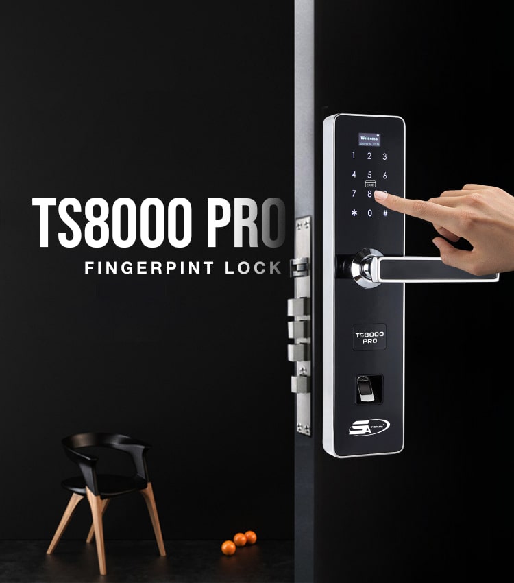 Khoá cửa vân tay 5asystem 5A TS8000 PRO 12 Lắp đặt khoá cửa 5A TS8000 Pro trên nhiều kiến trúc nhà