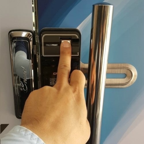 Khoá vân tay cửa kính Evernet LH600FG-N 6 Đa dạng các phương thức mở khoá