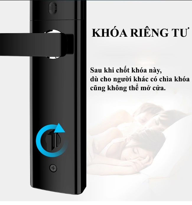 Tính năng tự động khóa và khóa trái từ bên trong