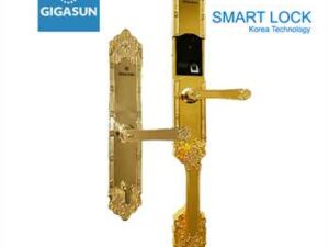 Khoá cửa vân tay cổ điển Gigasun X1G - Mạ vàng 24K