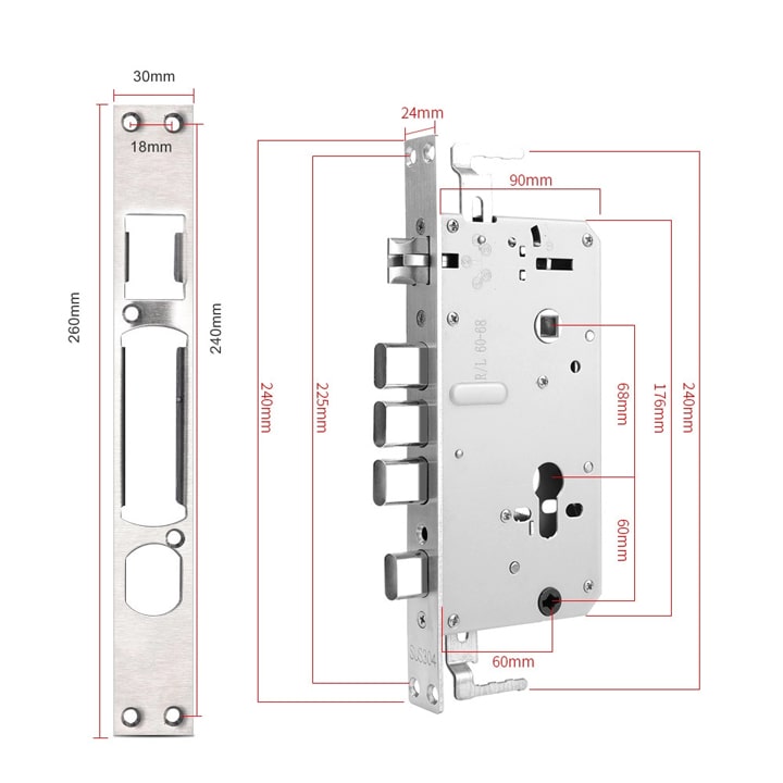 Khóa cửa vân tay cổ điển Gigasun X2B 12 7. Hệ thông cảnh báo tiện lợi trên khoá điện tử Gigasun X2B