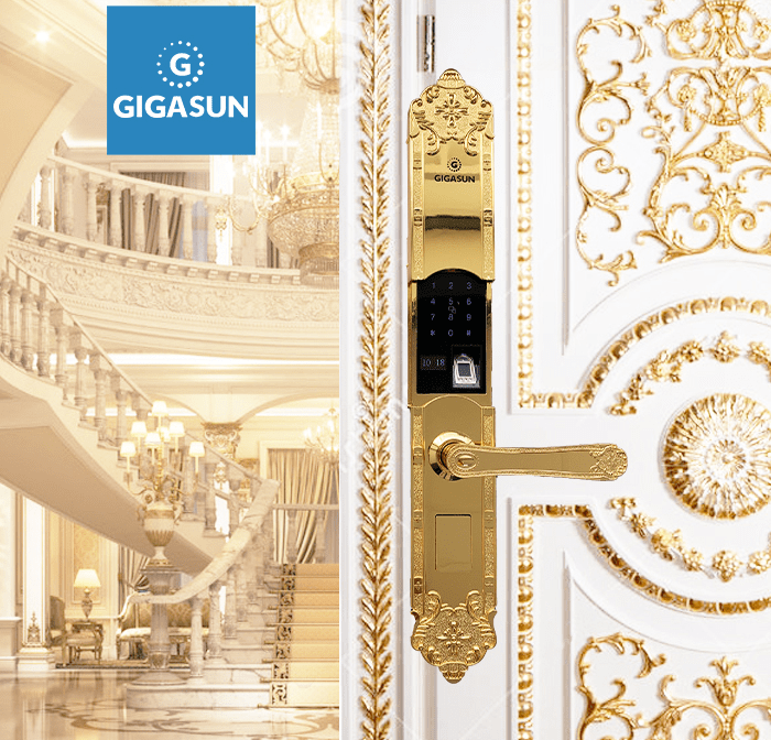 Khoá cửa vân tay cổ điển Gigasun X2G 7 1. Dung lượng bộ nhớ lớn trên khoá cửa Gigasun X2G