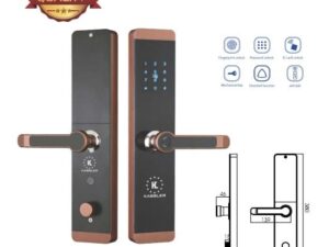 1. Khoá điện tử Kassler KL-600 sở hữu thiết kế sang trọng, độ bền cao