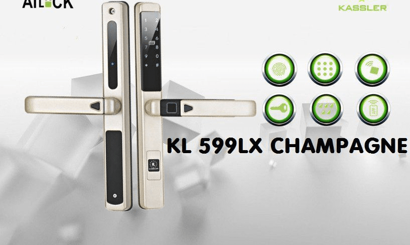 Khoá vân tay cửa nhôm Kassler KL-599LX 3 2. Mở khoá dễ dàng với 4 chức năng tiện lợi người dùng