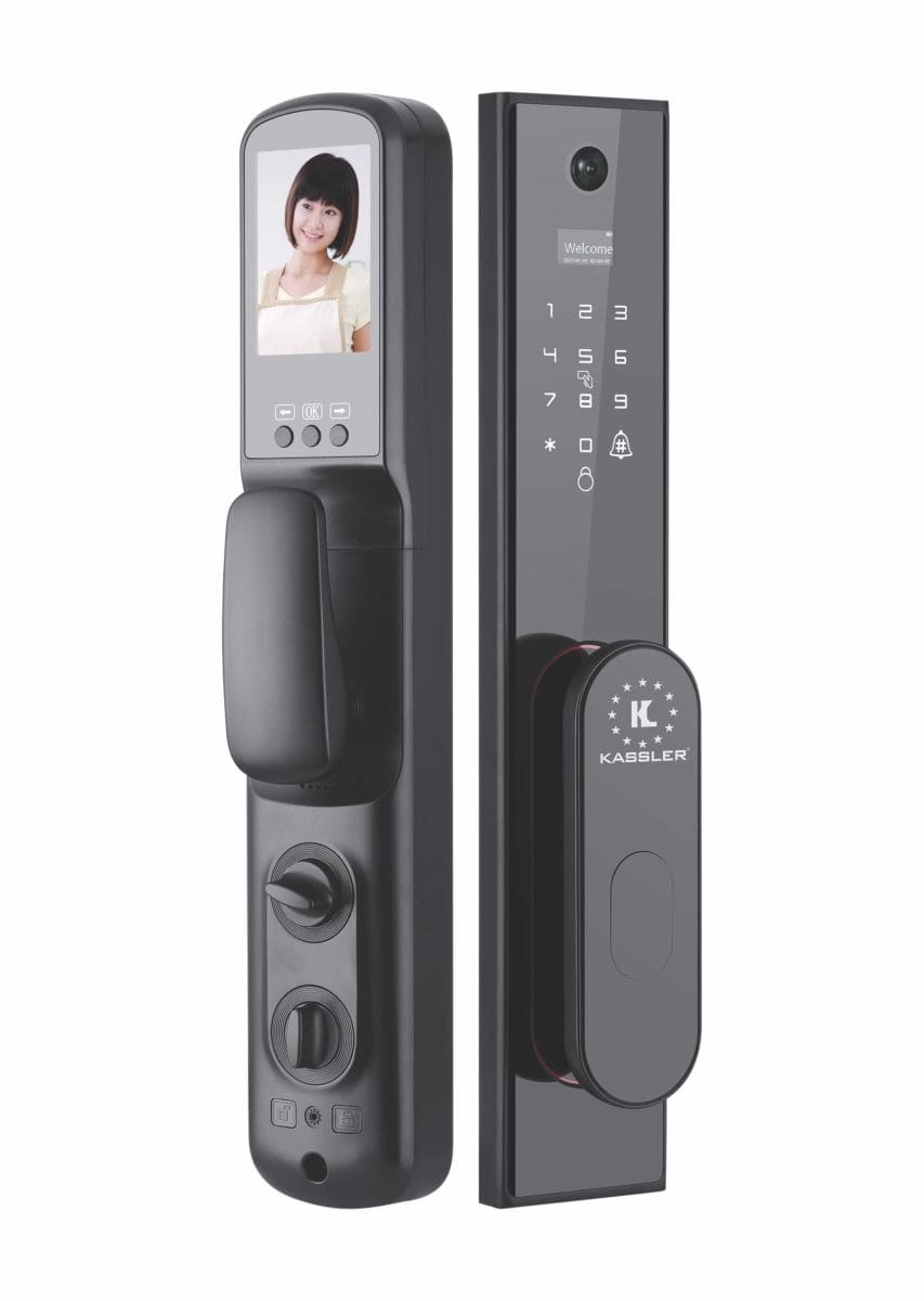 Khoá cửa vân tay Camera Kassler KL-890 3 3. Khoá điện tử Kassler KL-890 có thiết kế hiện đại, thẩm mỹ và độ bền cao