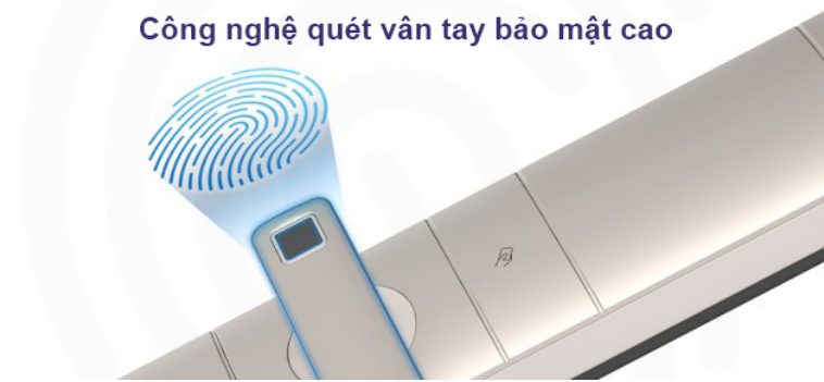 Khóa cửa vân tay SIEMENS C320 9 Khóa vân tay Siemens C320 sở hữ công nghệ vân tay bán dẫn