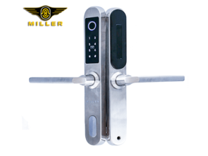 1. Khoá vân tay FA1000 PLUS có thiết kế gọn dàng tay nắm dễ sử dụng