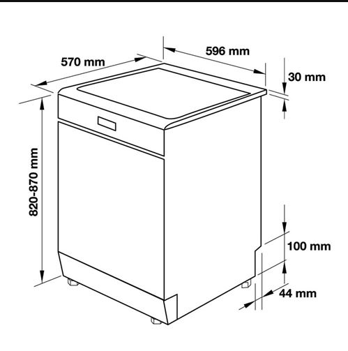 Máy rửa bát âm tủ Hafele HDW-FI60A