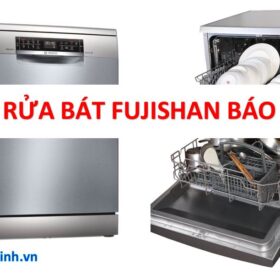 Lỗi E4 máy rửa bát Fujishan, cách khắc phục【HƯỚNG DẪN】