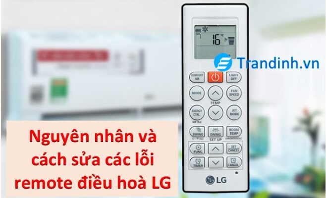 Lỗi remote điều hoà LG
