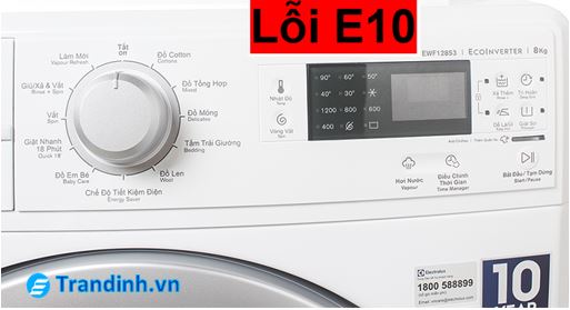 Một số mã lỗi thường gặp khi sử dụng máy rửa bát Electrolux