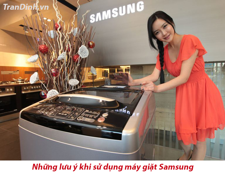 Những điều cần lưu ý sử dụng máy giặt samsung tránh lỗi LE