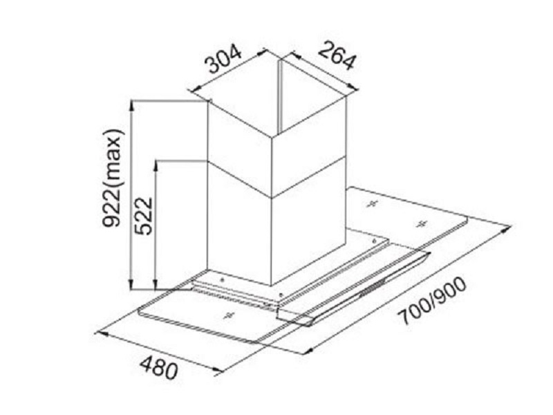 Máy hút mùi Faster FS 70 EFN 8 5. Thông số kỹ thuật máy hút mùi Faster FS 70 EFN