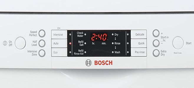 Máy rửa bát âm tủ BOSCH SPI46MS01E 25 Màn hình hiển thị LED
