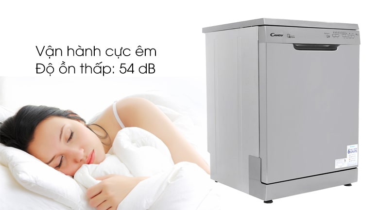 6. Vận hành êm ái, ổn định với độ ồn dưới 54dB