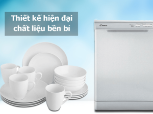 Máy rửa bát Candy CDPN 1L390PW 6 1. Máy rửa bát Candy CDP1L39W thiết kế ấn tượng