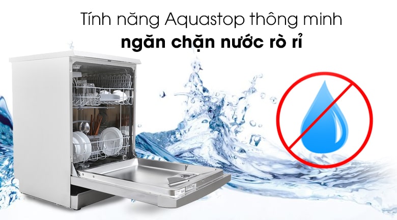 Máy rửa bát âm tủ Fagor 3LVF63IT 15 bộ 7 Tính năng an toàn trên máy rửa chén Fagor 3LVF63IT