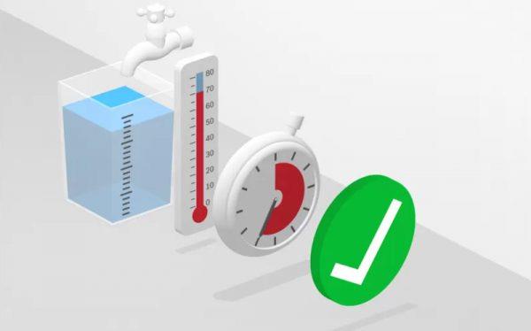 Auto 45º-65º: Chương trình tự động cho kết quả tốt nhất