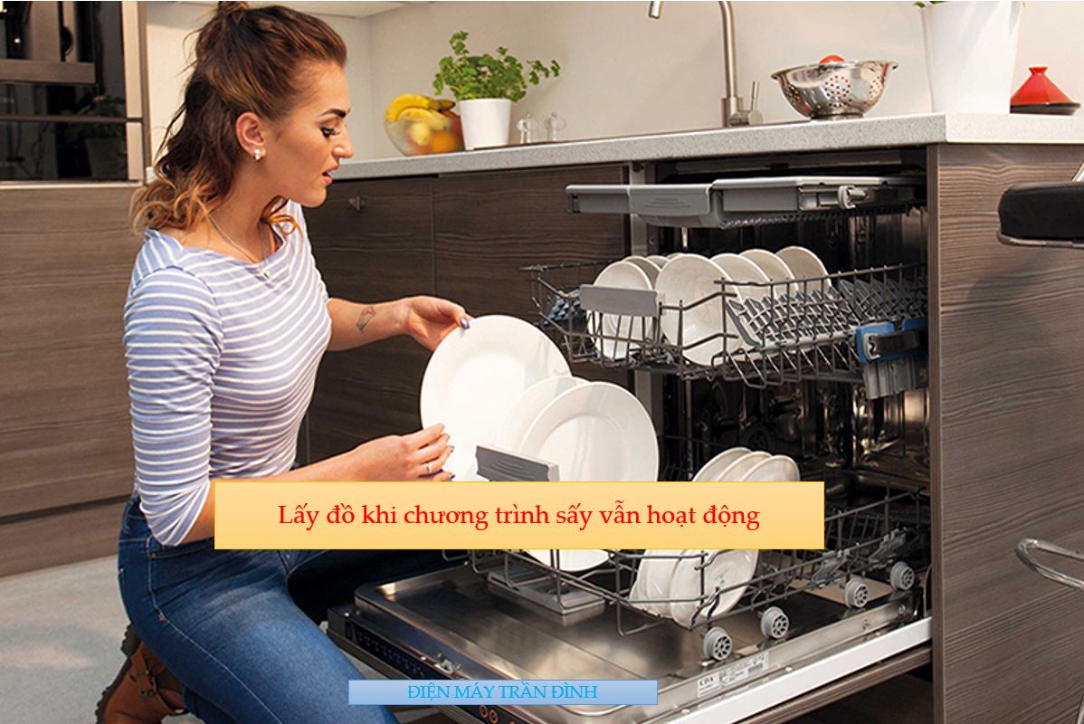 2. Máy rửa bát Bosch không sấy khô do đâu?