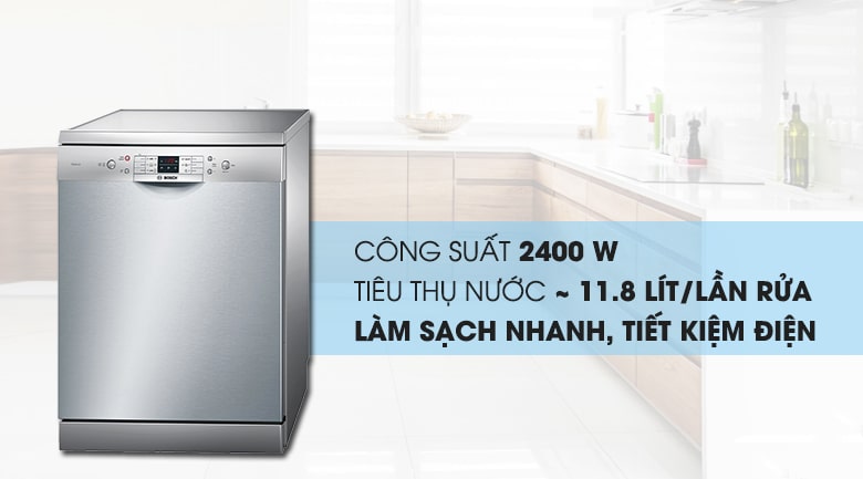 Hoạt động với công suất lớn 2400 W