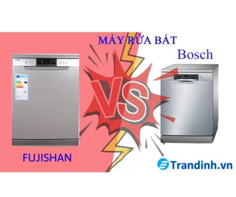Điểm giống nhau giữa 2 dòng máy rửa bát Bosch và Fujishan