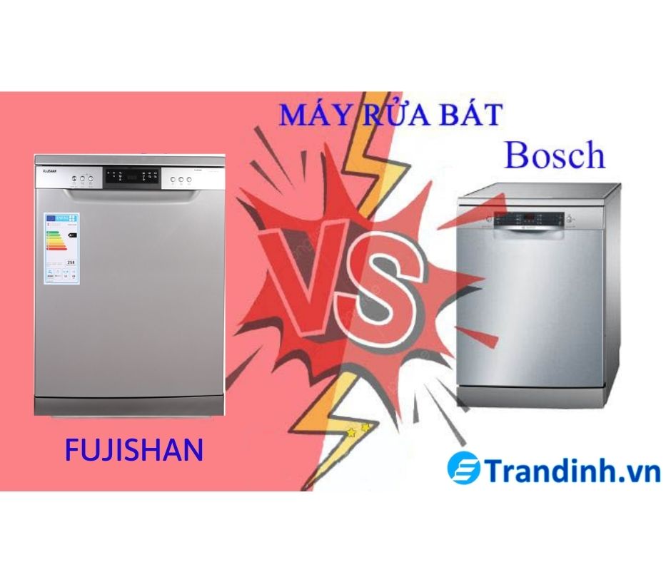 Máy rửa bát Bosch và Fujishan dòng nào tốt hơn?【So sánh】 1 Điểm giống nhau giữa 2 dòng máy rửa bát Bosch và Fujishan