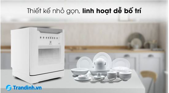 Đặc điểm nổi bật của máy rửa chén mini Electrolux 8 bộ 