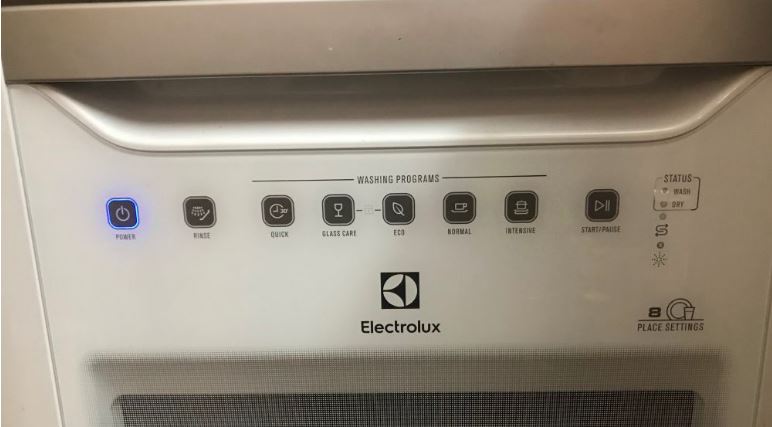 Nguyên nhân máy rửa chén Electrolux báo lỗi eco