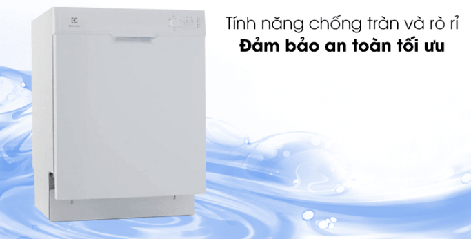 Máy rửa bát Electrolux ESF5206LOW 6 3. Trang bị nhiều tính năng tiện ích thông minh