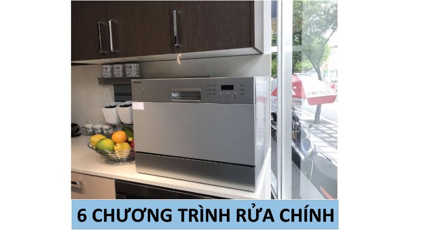 Máy rửa bát Hafele có tốt không? Tìm hiểu Ngay 3 Các chương trình rửa của máy rửa chén bát Hafele