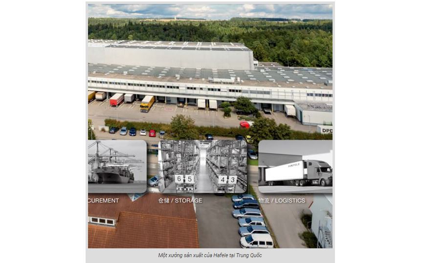 Máy rửa chén Hafele của nước nào?