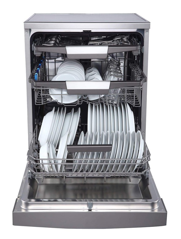 Máy rửa bát Kaff KF-BISMS8 (8 bộ) 6 2. Máy rửa bát Kaff KF-BISMS8 trang bị chất liệu inox cao cấp.