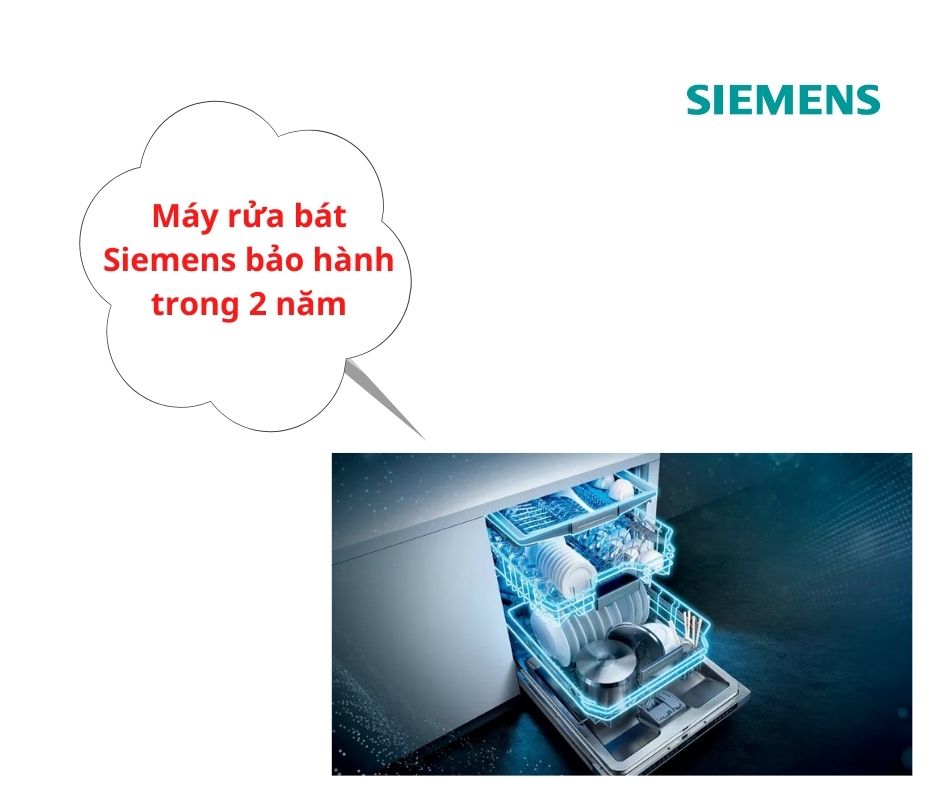  1. Máy rửa bát Siemens bảo hành bao lâu?