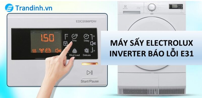 máy sấy Electrolux báo lỗi E31